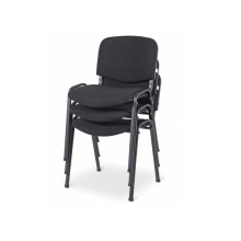 #29 CONFCH BK – Konferenčná stolička stohovateľná, čierna