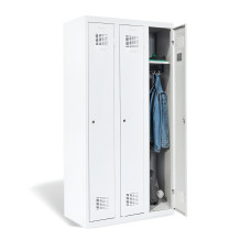 3-dverová kovová šatníková skriňa, 1800/900/500 mm