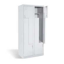 4-dverová šatňová skriňa s dverami typu Z, 1800/800/500 mm