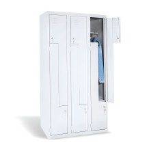 #03 CIK-CAK MINI 6 – 6-dverová úzka šatníková skriňa s dvermi typu Z, 1800/900/500 mm