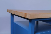 #08 HARDWORK DCD – Pracovný stôl so skrinkou a 6 zásuvkami, s nosnosťou do 500 kg