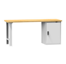 #29 HARDWORK CW – Pracovný stôl so skrinkou, 2000 mm, s nosnosťou do 800 kg