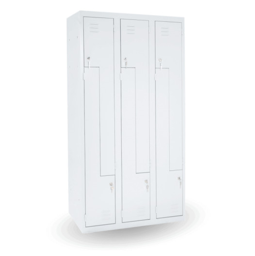 #03 CIK-CAK MINI 6 – 6-dverová úzka šatníková skriňa s dvermi typu Z, 1800/900/500 mm