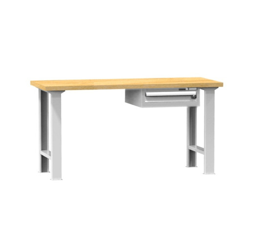 #29 HARDWORK D – Pracovný stôl so zásuvkou, 1500 mm, s nosnosťou do 800 kg